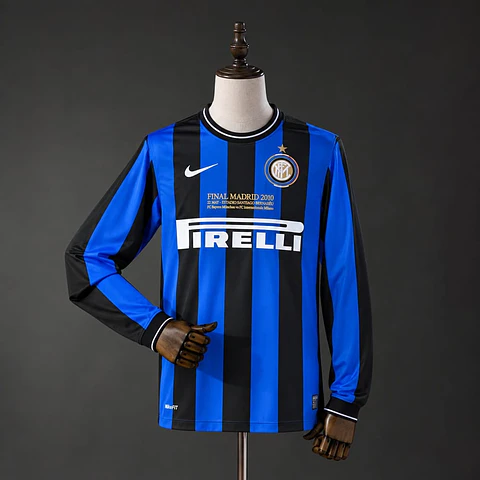 Camisola Inter I 2010 - Retro - Manga Longa