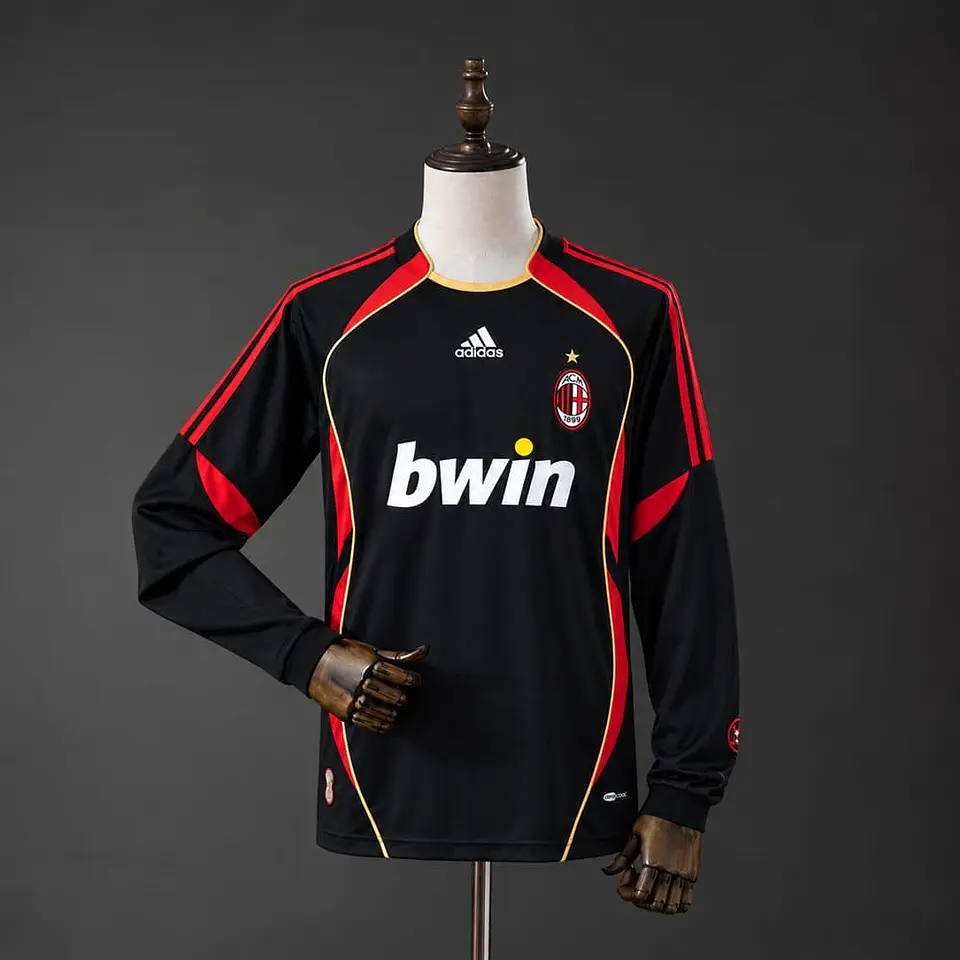 Camisola AC Milan I 2006 - Retro - Manga Longa 1