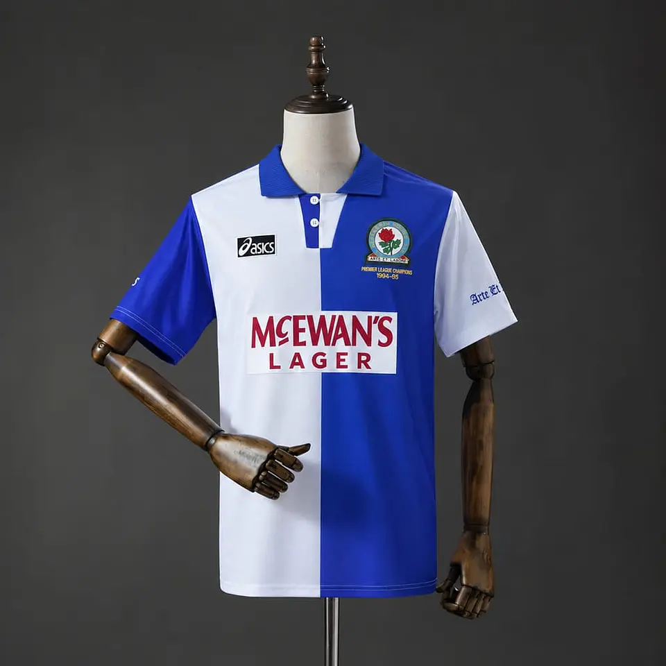 Camisola Blackburn Rovers I 94/95 - Retro 1