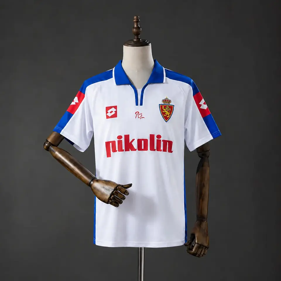 Camisola Real Zaragoza I 2004 - Retro 1