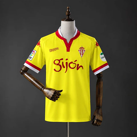 Camisola Sporting Gijón II 15/16 - Retro