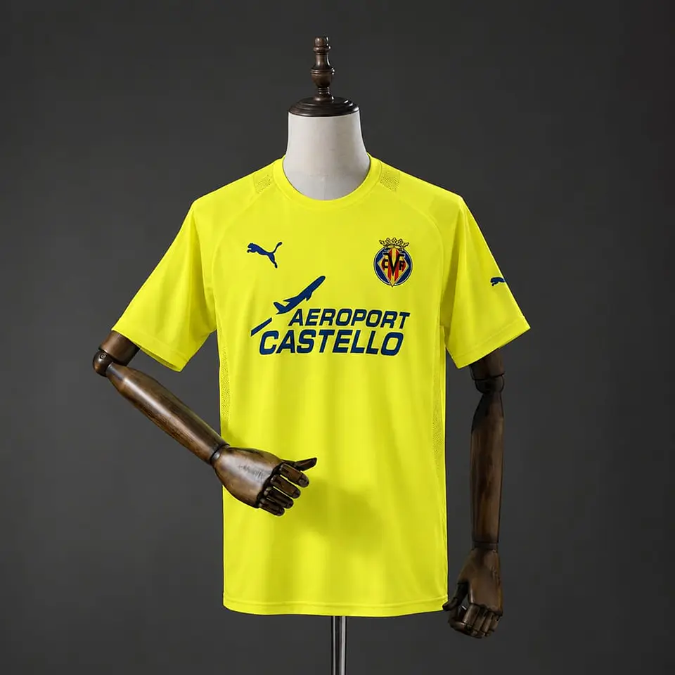 Camisola Villarreal I 05/06 - Retro 1