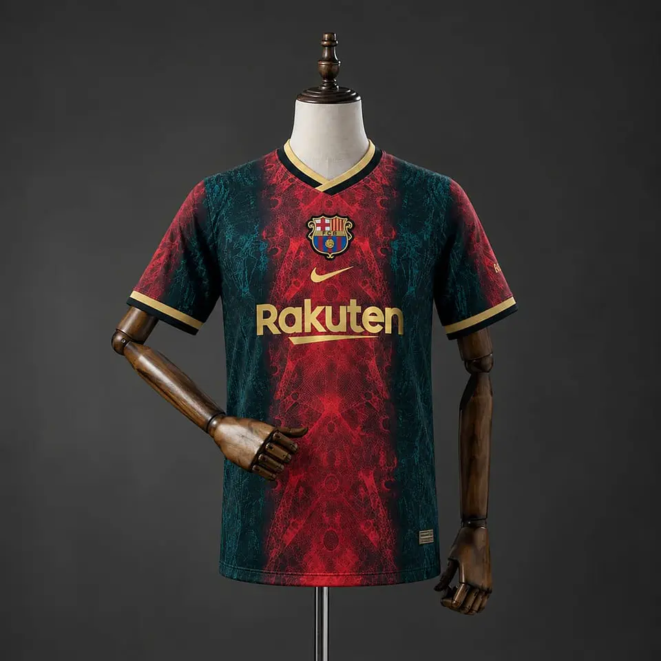 Camisola Barcelona 21/22 - Edição Especial - Retro 1