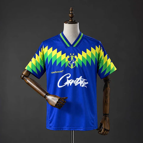 Camisola Brasil x Corteiz II 1995 - Retro