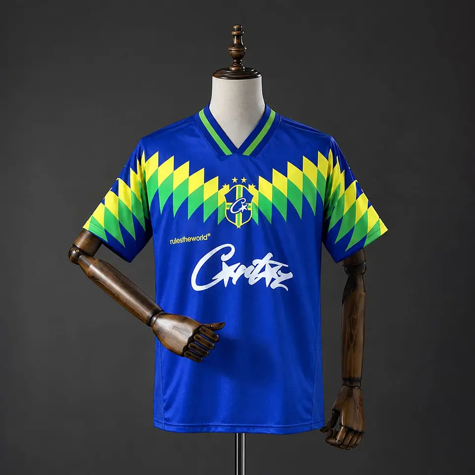 Camisola Brasil x Corteiz II 1995 - Retro 1