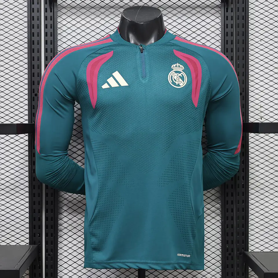Camisola Real Madrid 26/27 - Treino - Versão Jogador - Manga Longa 1