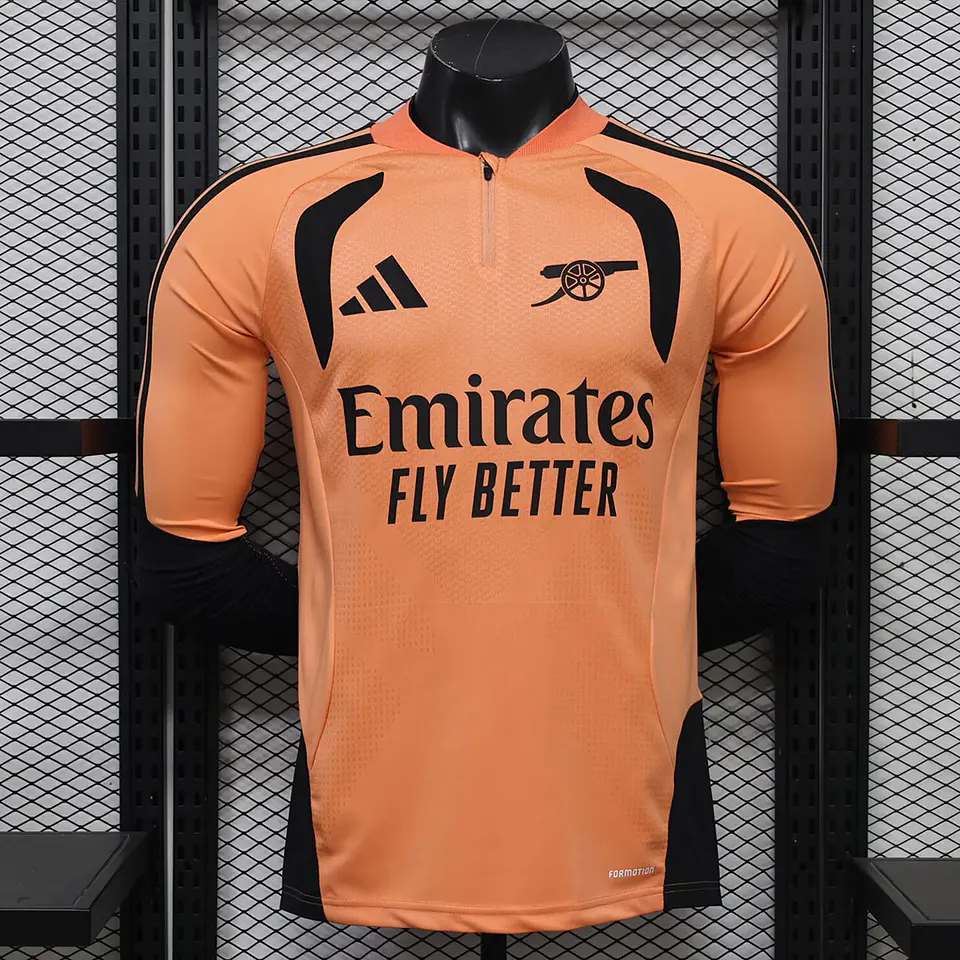 Camisola Arsenal 26/27 - Treino - Versão Jogador - Manga Longa 1