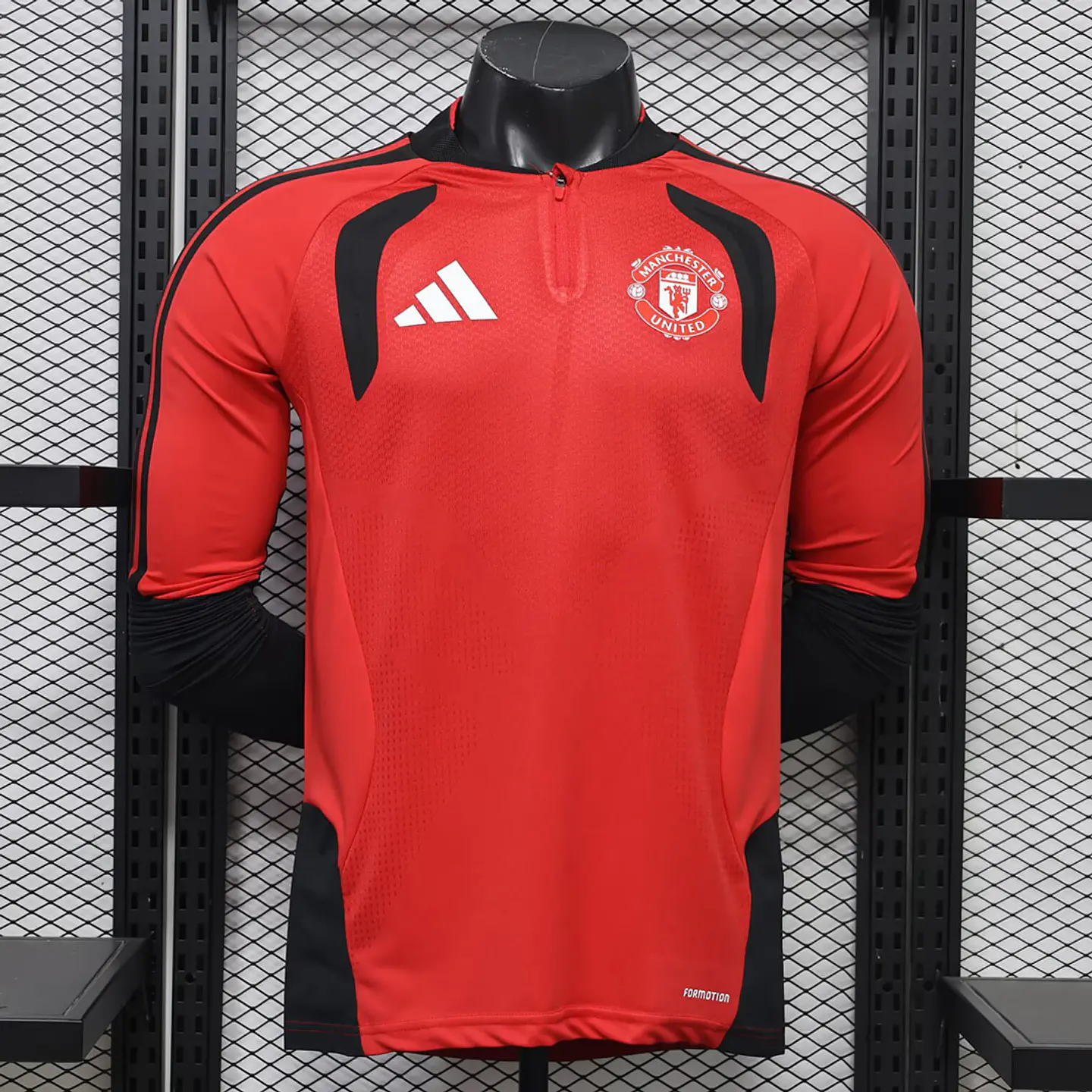 Camisola Manchester United 26/27 - Treino - Versão Jogador - Manga Longa 1