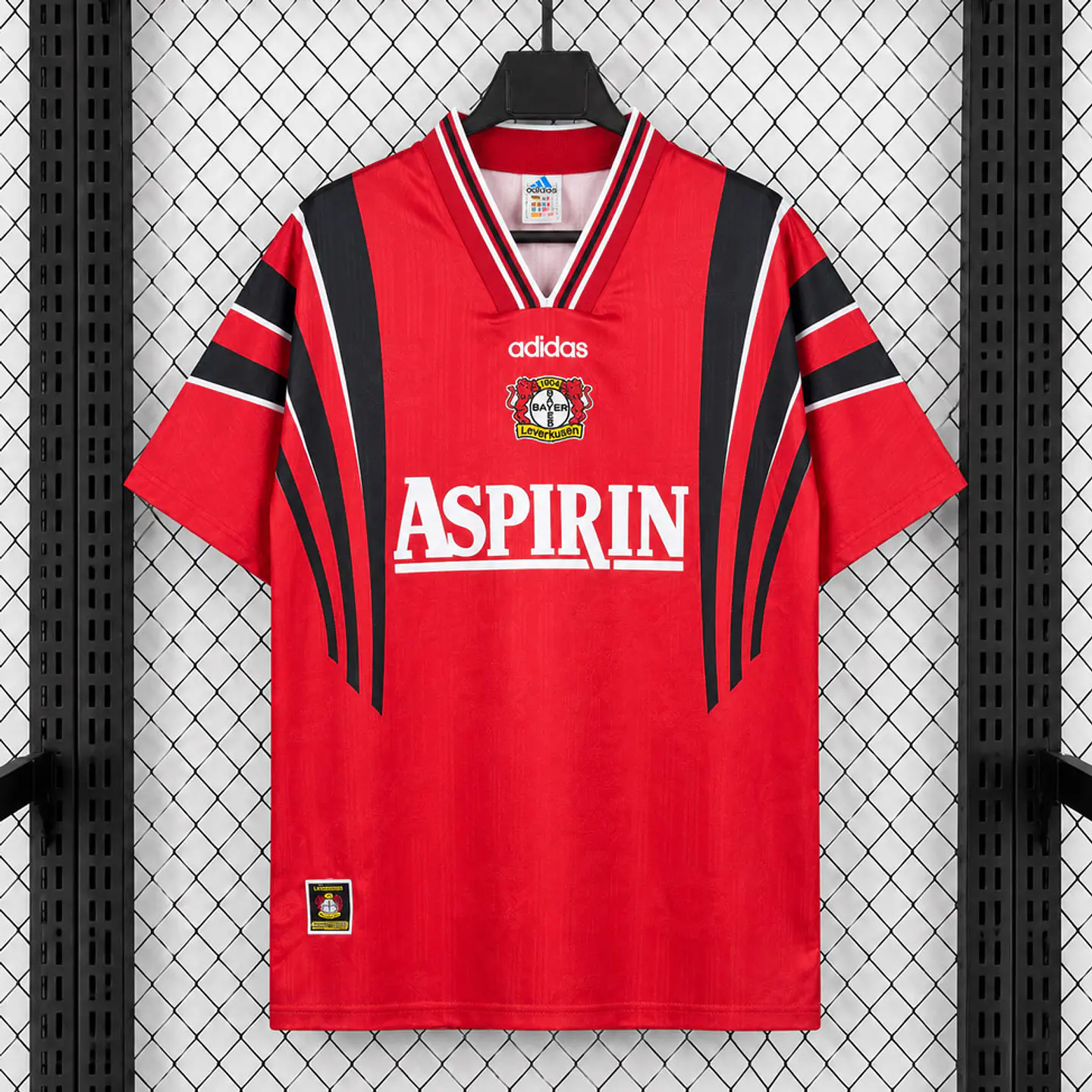Camisola Bayer Leverkusen I 97/98 - Retro 1