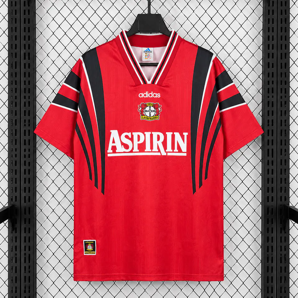 Camisola Bayer Leverkusen I 97/98 - Retro 1