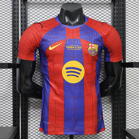 Camisola Barcelona x Spider Man 26/27 - Versão Jogador