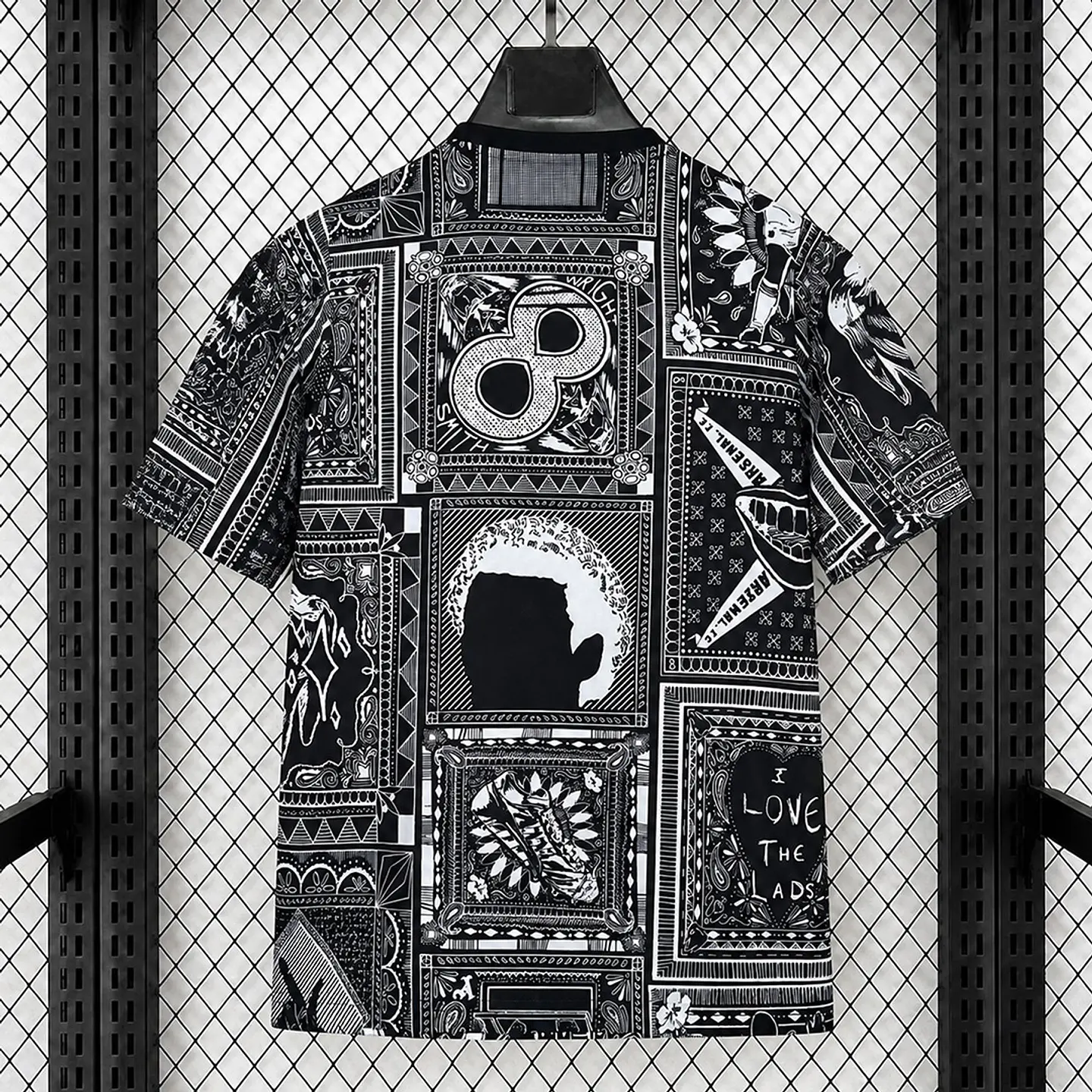 Camisola Arsenal 23/24 - Pré jogo - Retro 2