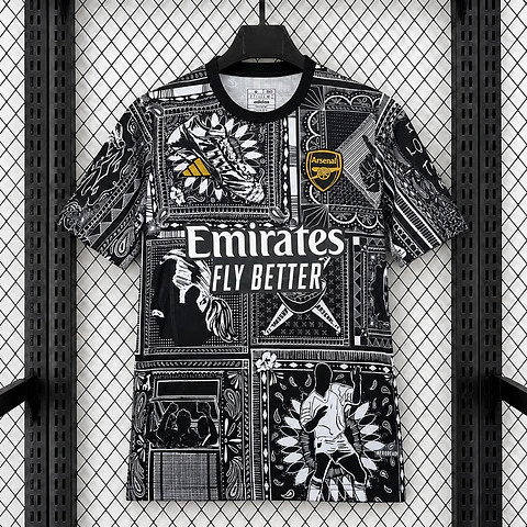 Camisola Arsenal 23/24 - Pré jogo - Retro