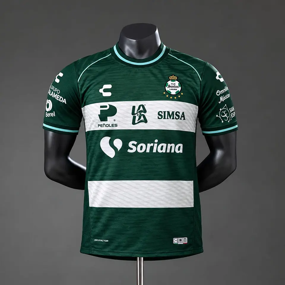 Camisola Club Santos Laguna I 26/27 - Versão Jogador 1