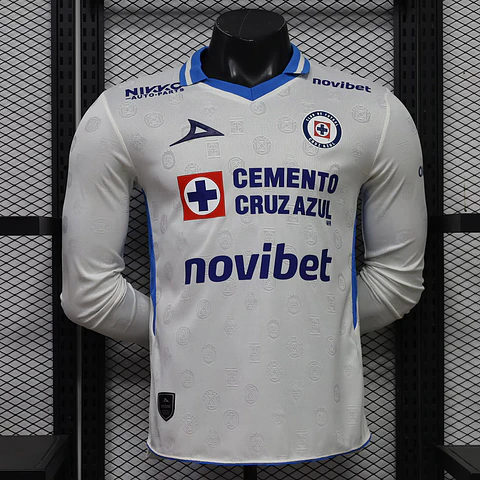 Camisola Cruz Azul II 26/27 - Versão Jogador - Manga Longa