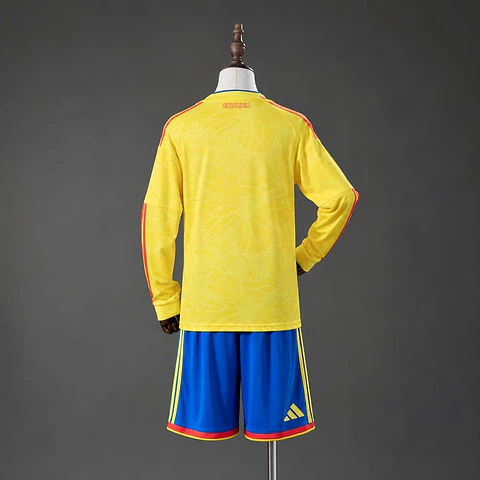 Kit Colômbia I - FIFA WC 2026 - Manga Longa