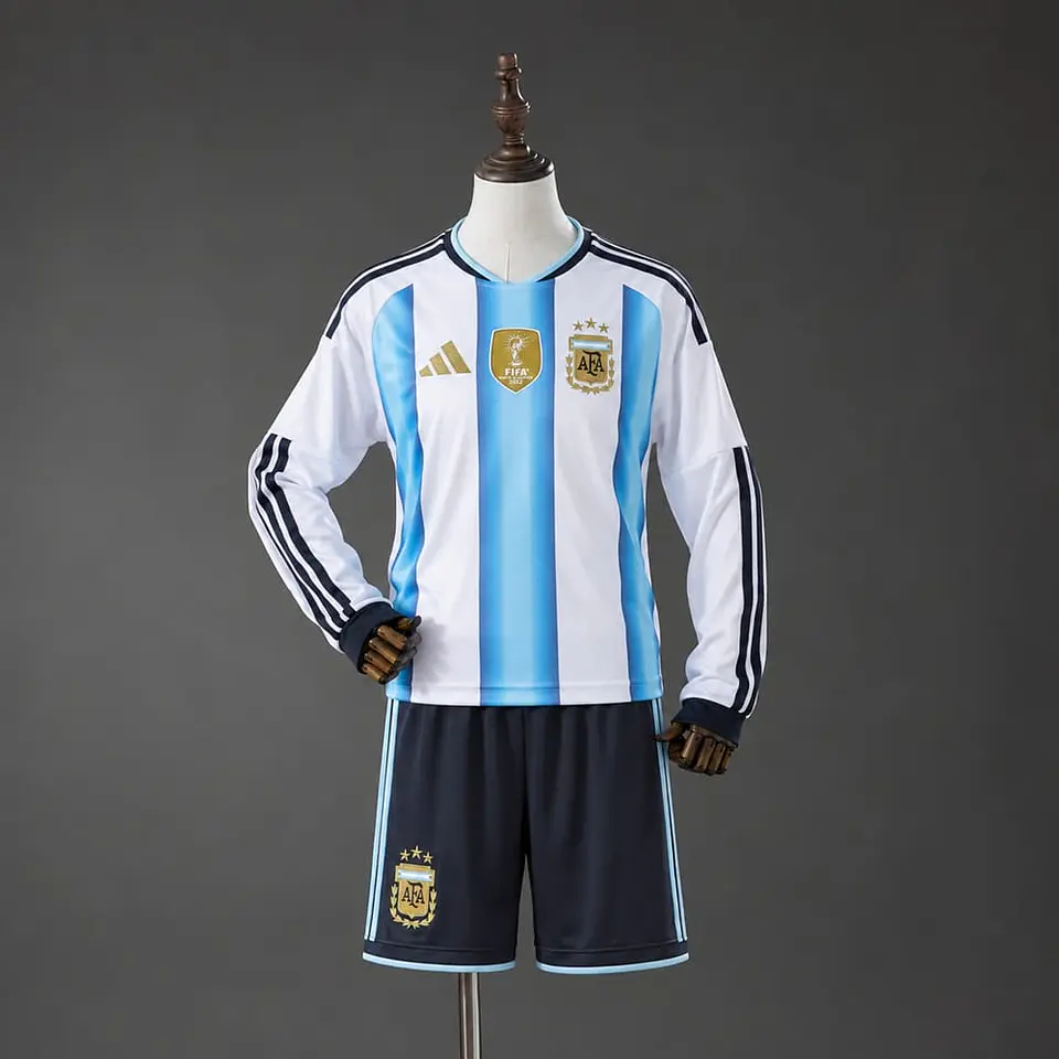 Kit Argentina I - FIFA WC 2026 - Manga Longa 1
