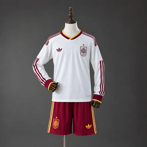 Kit Espanha II - FIFA WC 2026 - Manga Longa