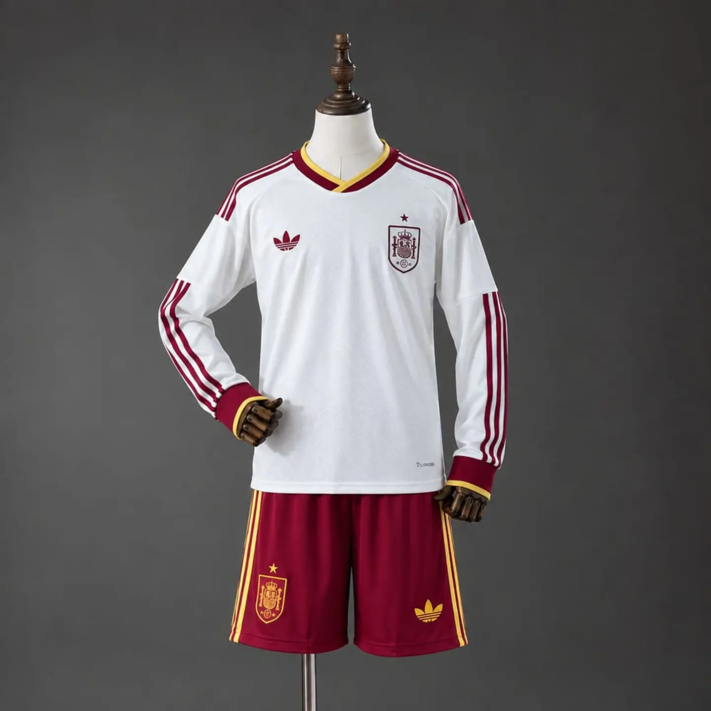 Kit Espanha II - FIFA WC 2026 - Manga Longa 1