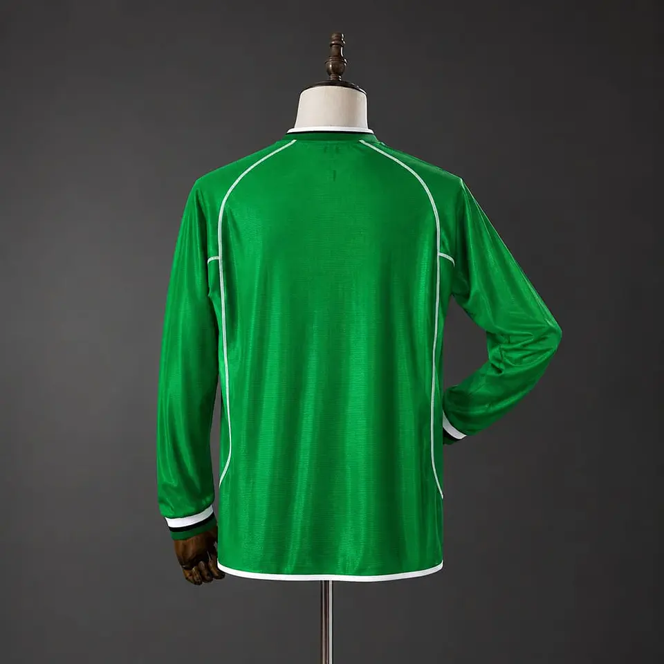 Camisola República da Irlanda I 2002 - Retro - Manga Longa 2
