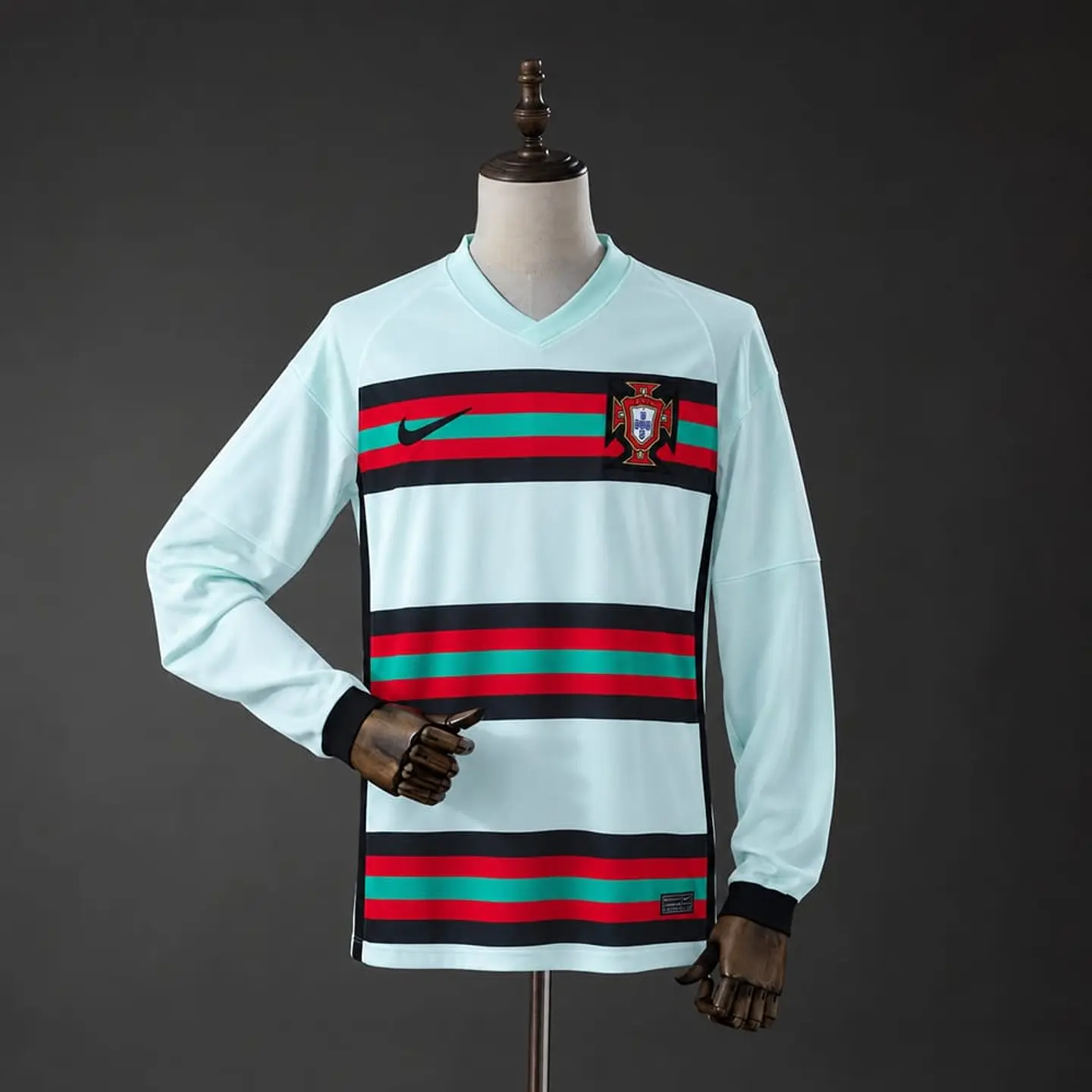 Camisola Portugal II 2020 - Retro - Manga Longa 1
