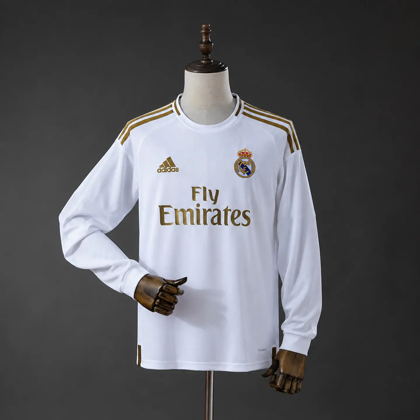 Camisola Real Madrid I 19/20 - Retro - Manga Longa 1