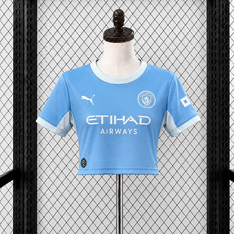 Top feminino Manchester City I 26/27