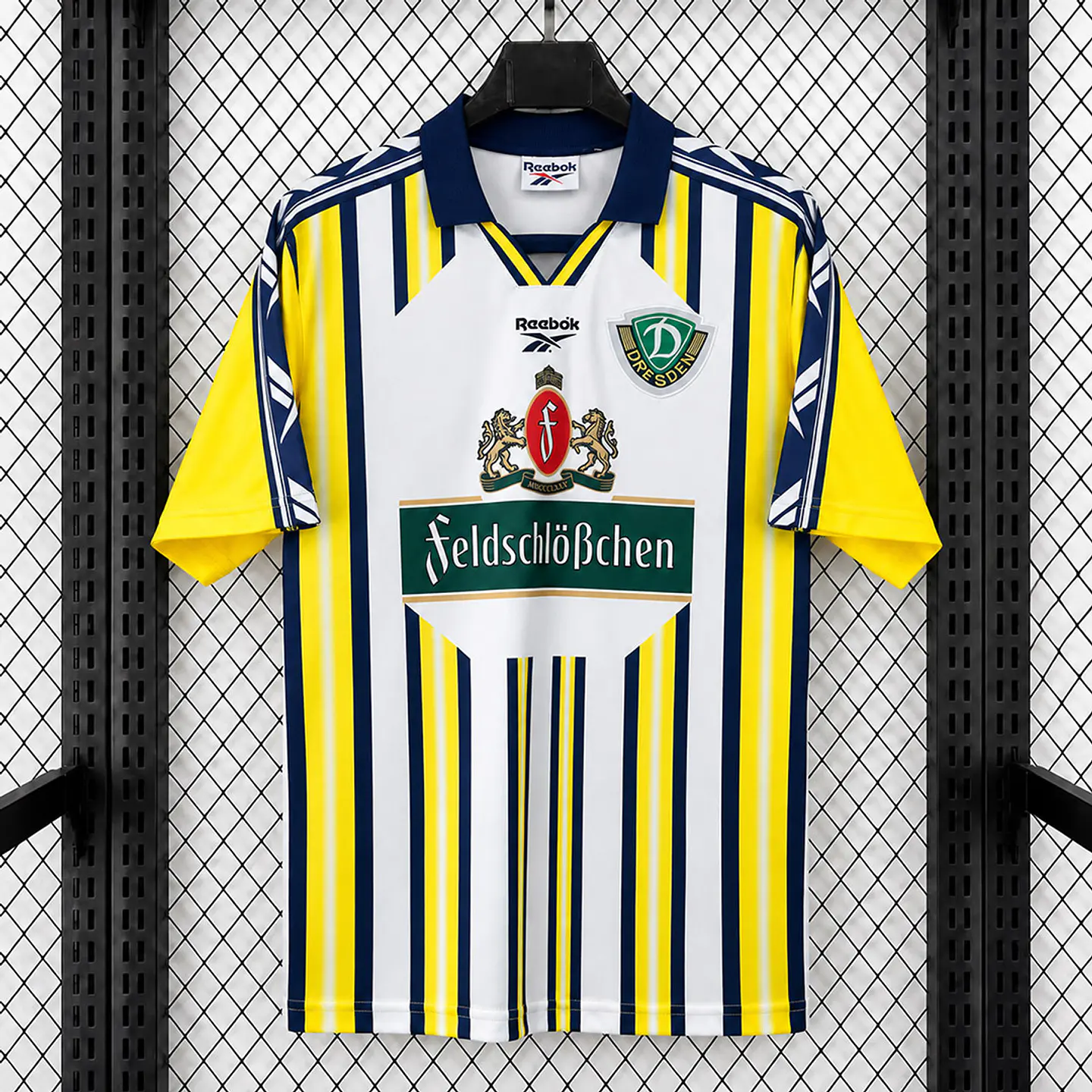 Camisola Dynamo Dresden I 98/01 - Retro 1