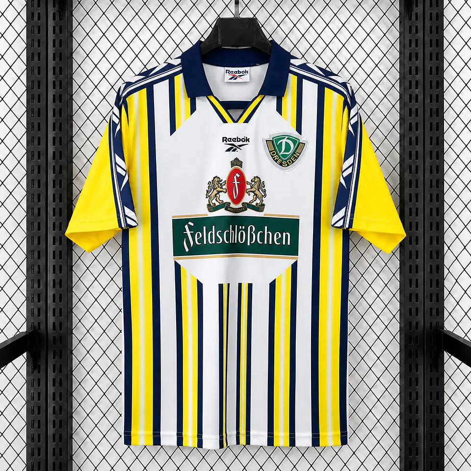 Camisola Dynamo Dresden I 98/01 - Retro 1