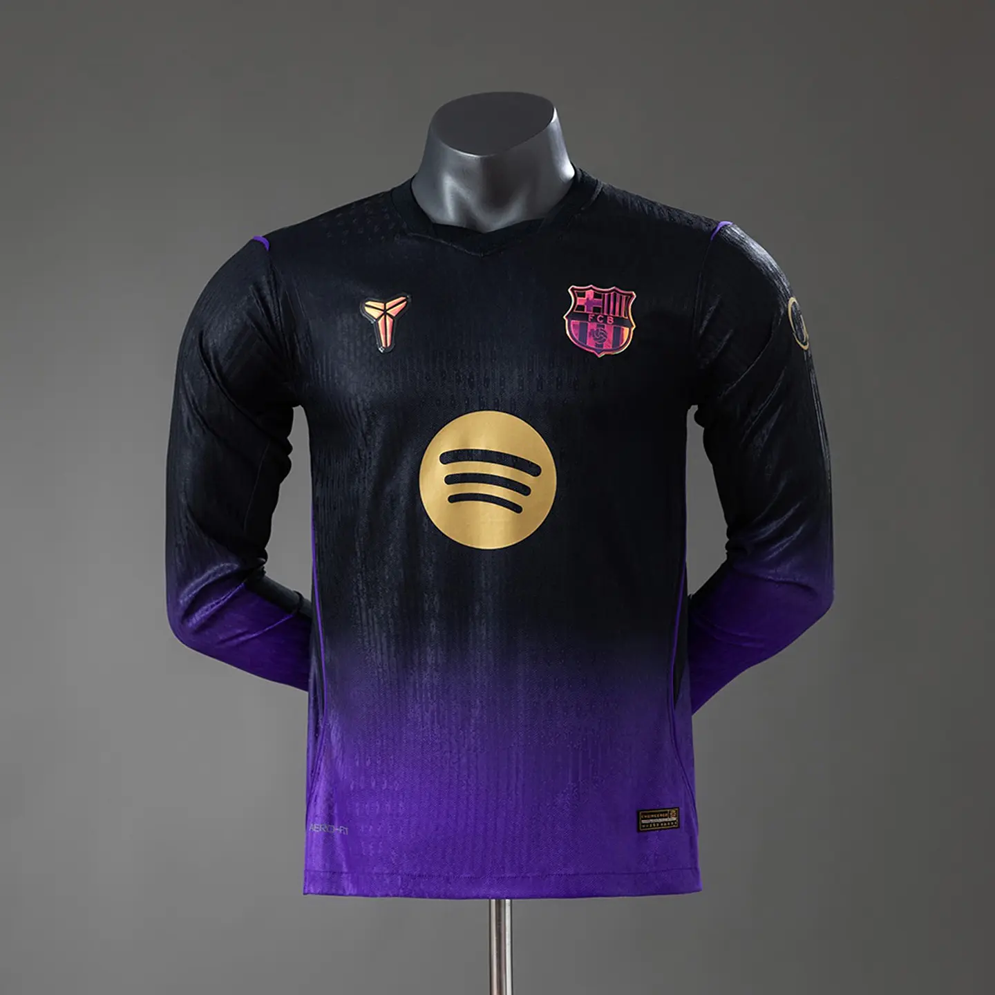Camisola Barcelona II 26/27 - Versão Jogador - Manga Longa 1