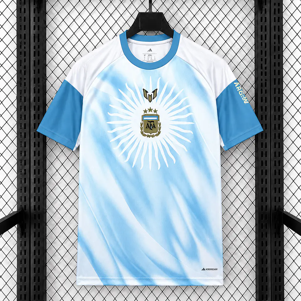 Camisola Argentina 26/27 - Messi Tribute - Pré jogo 1