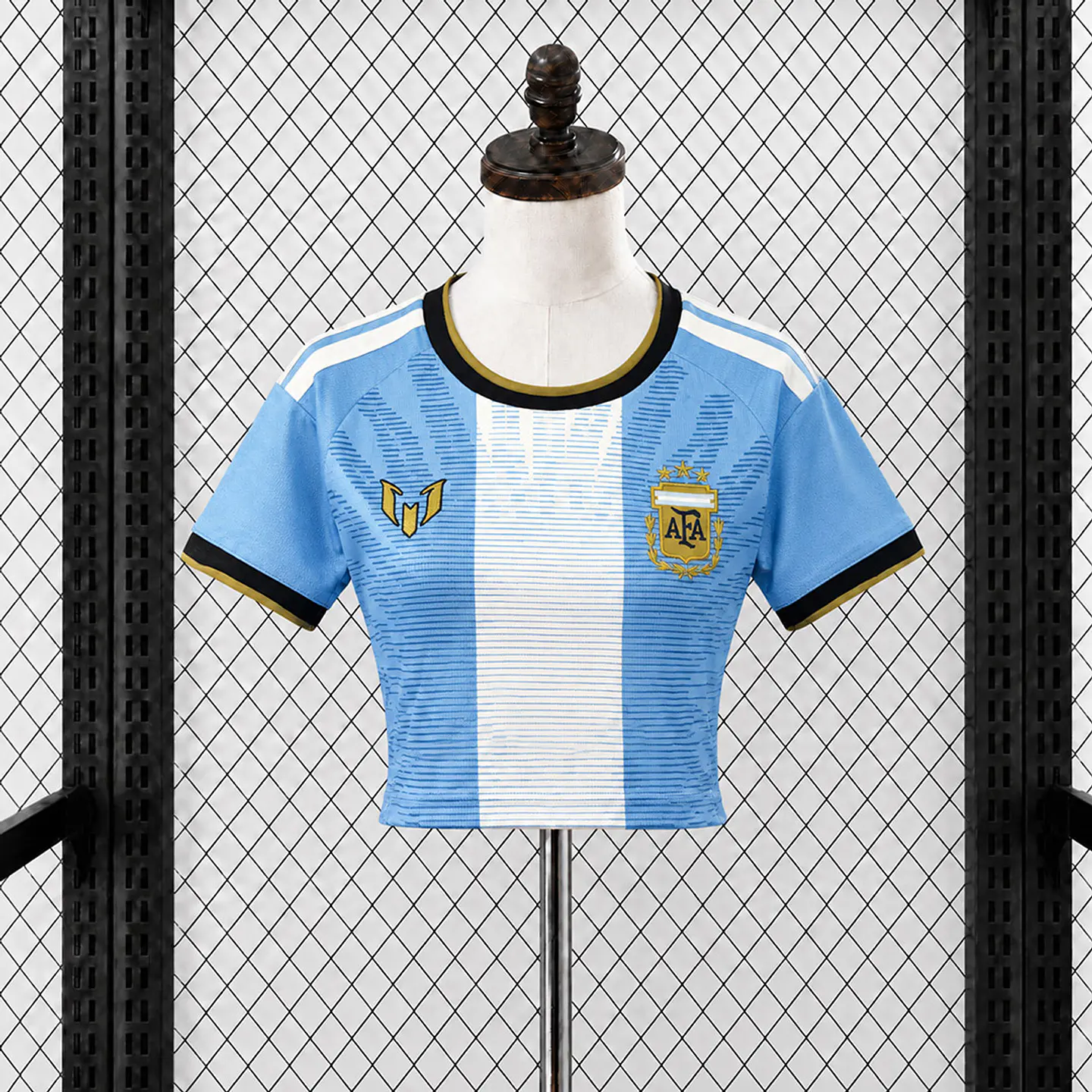 Top feminino Argentina I 26/27 - Messi Tribute 1