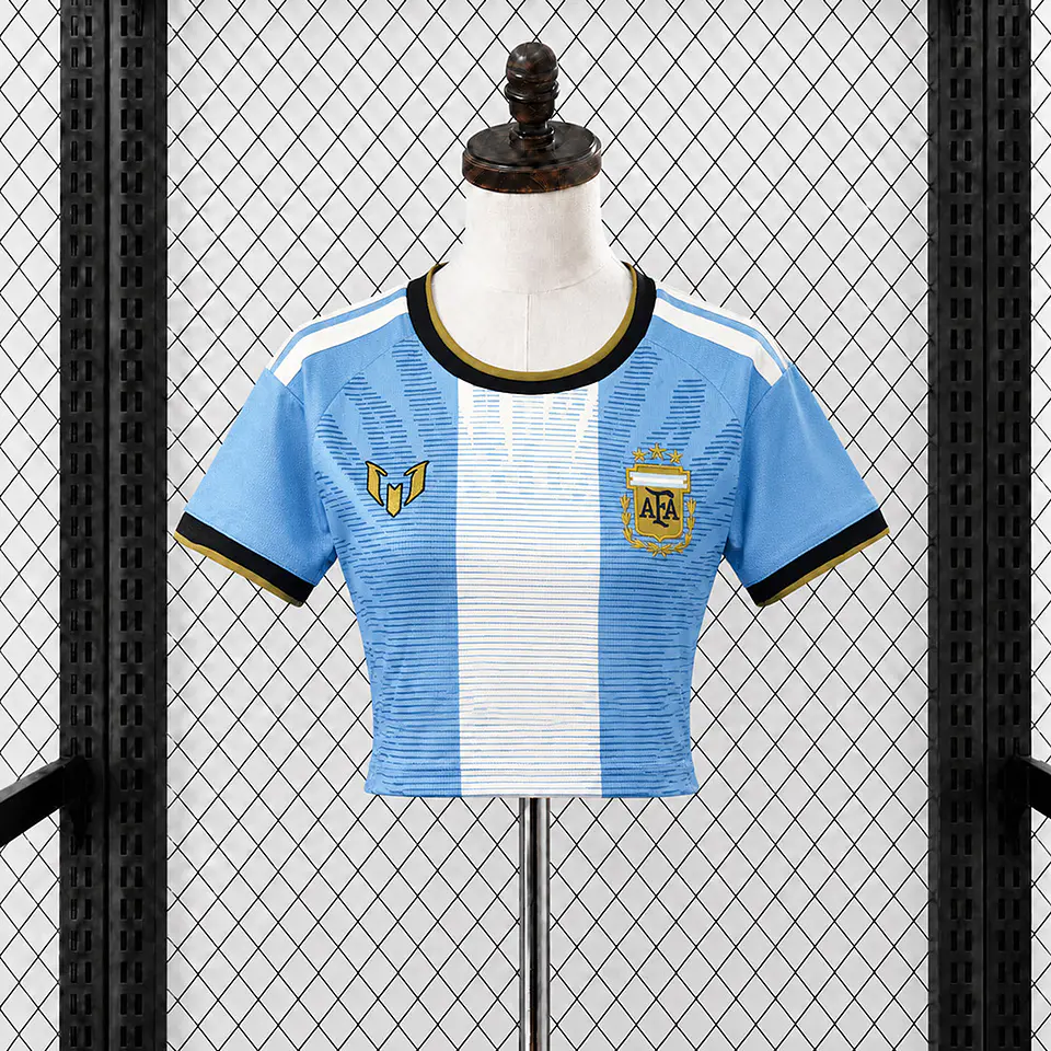 Top feminino Argentina I 26/27 - Messi Tribute 1