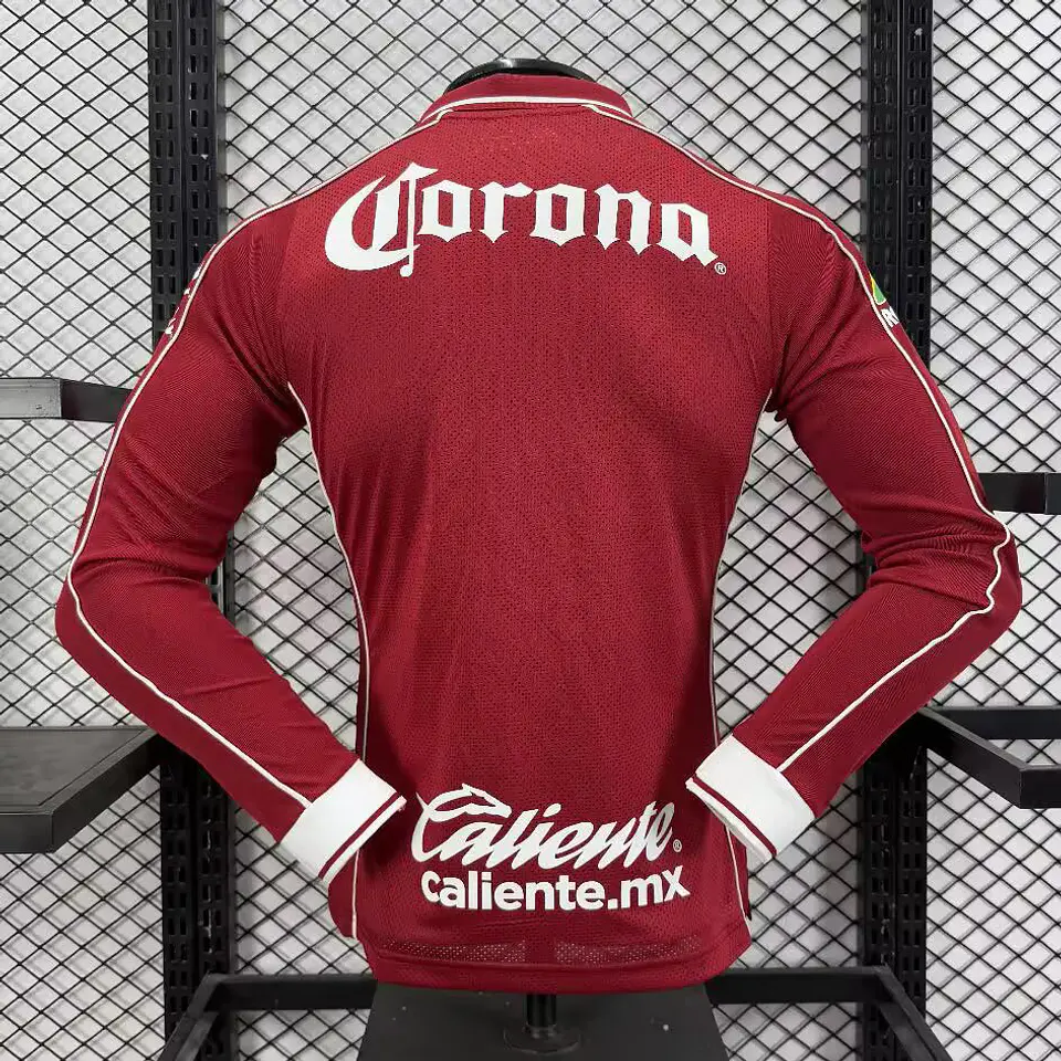 Camisola Toluca I 26/27 - Versão Jogador - Manga Longa 2