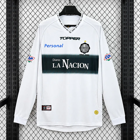 Camisola Club Olímpia I 2002 - Retro - Manga Longa