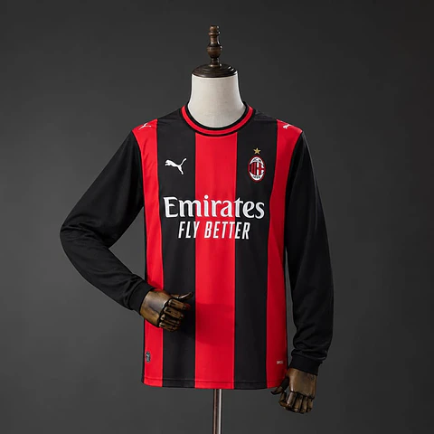 Camisola AC Milan I 26/27 - Manga Longa