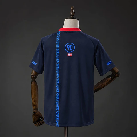 Camisola Noruega x Travis Scott x Cactus Jack x T90 - Retro