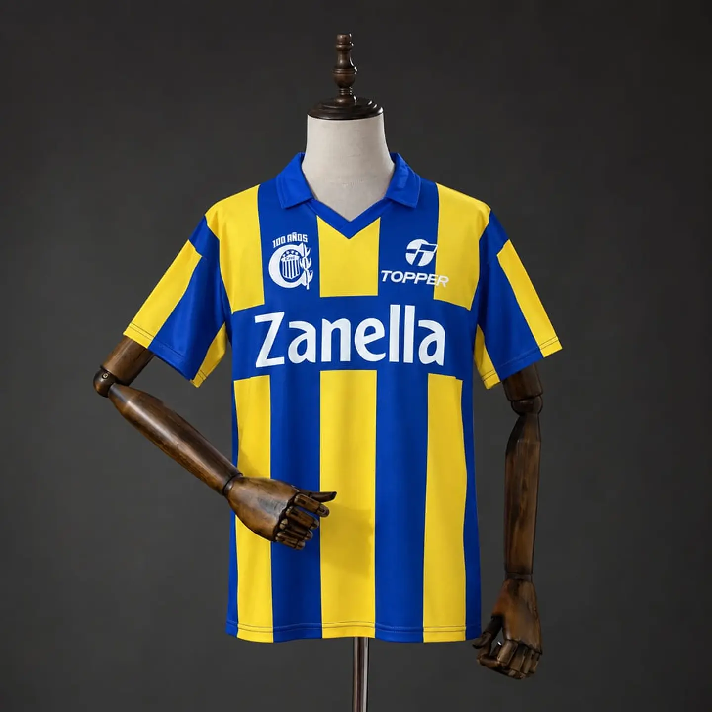 Camisola Rosário Central I 89/91 - Retro 1