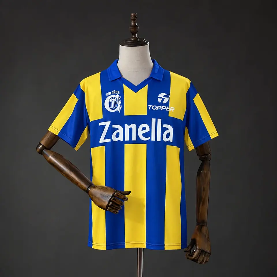 Camisola Rosário Central I 89/91 - Retro 1