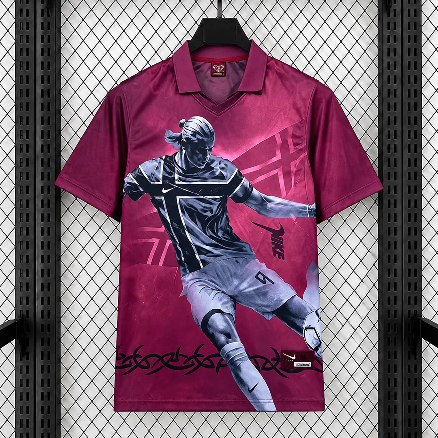 Camisola Noruega x Travis Scott x Cactus Jack x T90 - Haaland - Retro 1