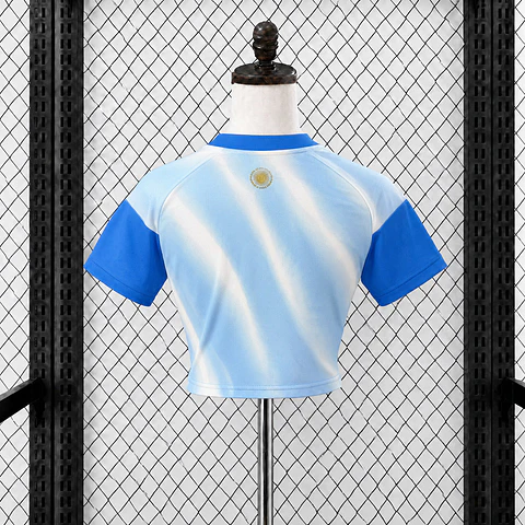 Top feminino Argentina 26/27 - Messi Tribute - Pré jogo