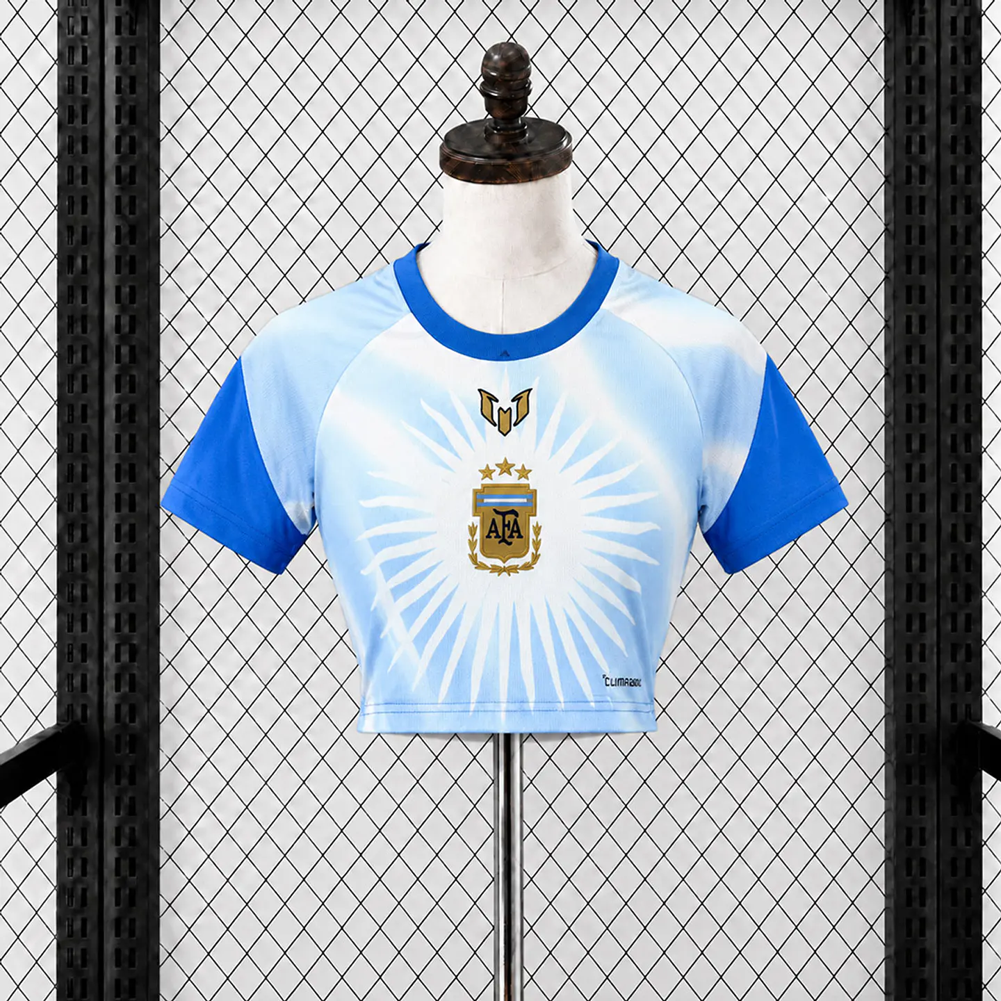 Top feminino Argentina 26/27 - Messi Tribute - Pré jogo 1