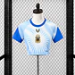 Top feminino Argentina 26/27 - Messi Tribute - Pré jogo - Thumbnail 1