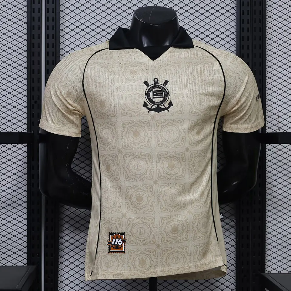 Camisola Corinthians 26/27 - Edição 116° aniversário - Versão Jogador 1
