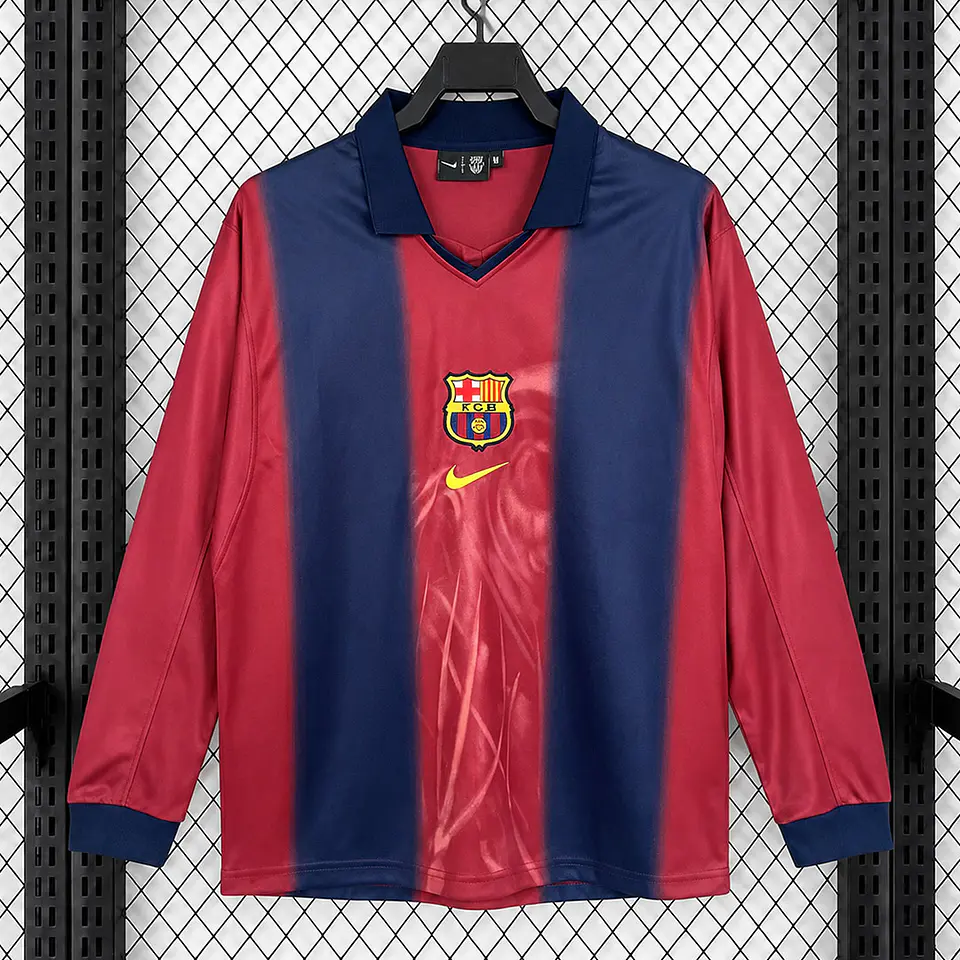 Camisola Barcelona I 00/01 x Travis Scott - Manga Longa 1