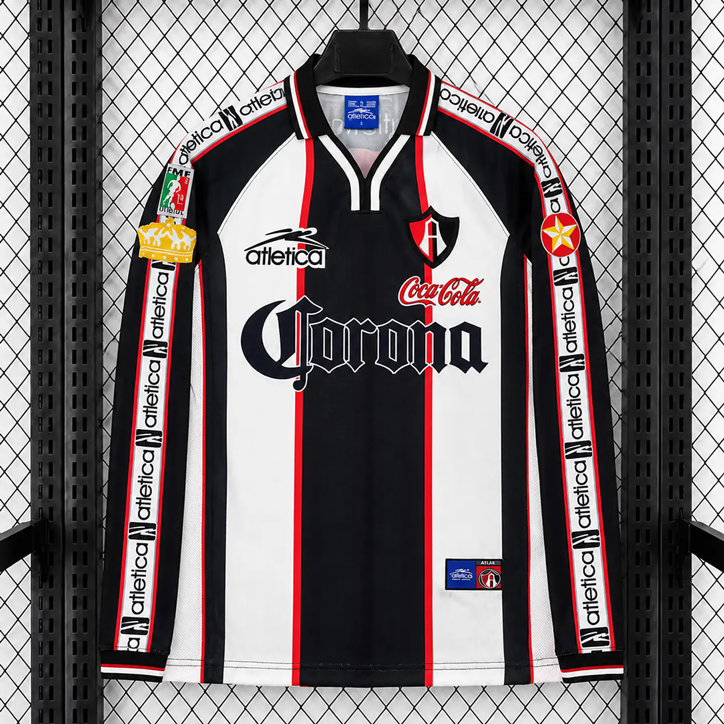 Camisola Atlas III 99/00 - Retro - Manga Longa 1