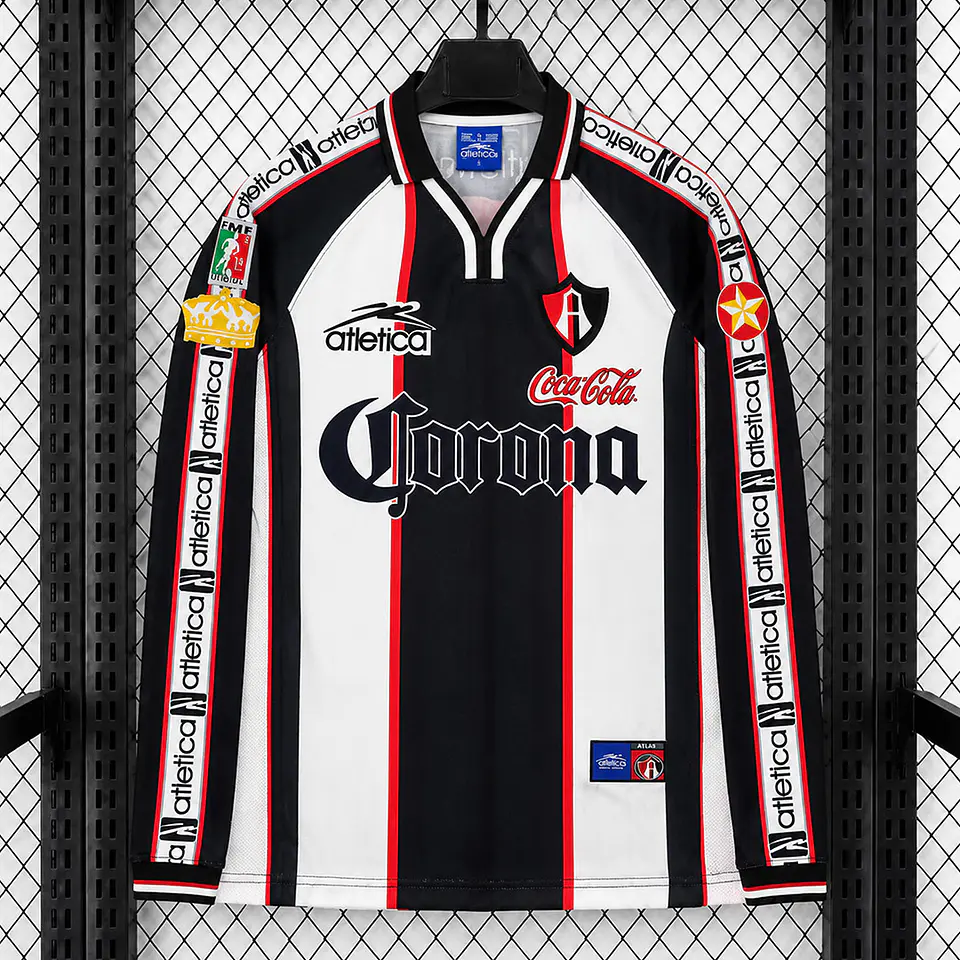 Camisola Atlas III 99/00 - Retro - Manga Longa 1