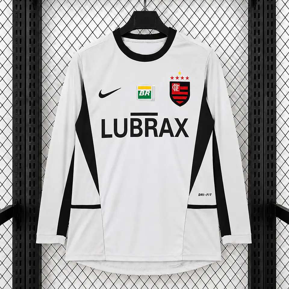 Camisola Flamengo GR 02/03 - Retro - Manga Longa 1