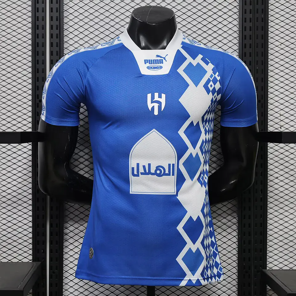 Camisola Al-Hilal 26/27 - Edição 70° Aniversário - Versão jogador 1