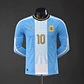 Camisola Argentina I 26/27 - Messi Tribute - Versão Jogador - Manga Longa - thumbnail 1